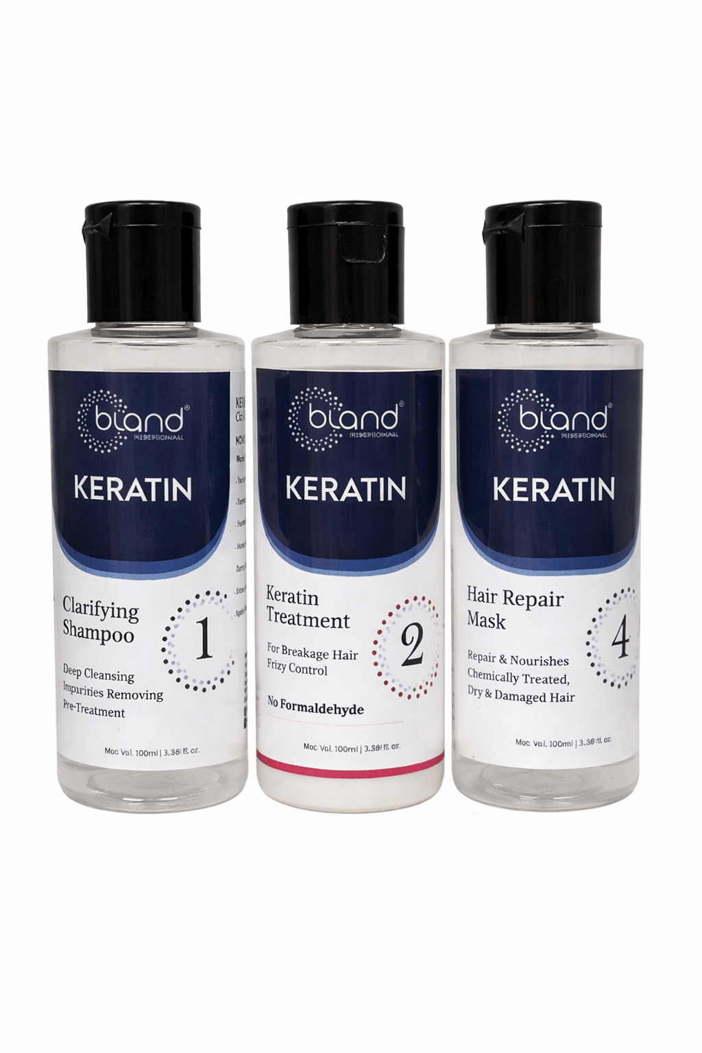 Bland Professional Keratine Treatment Sample Kit