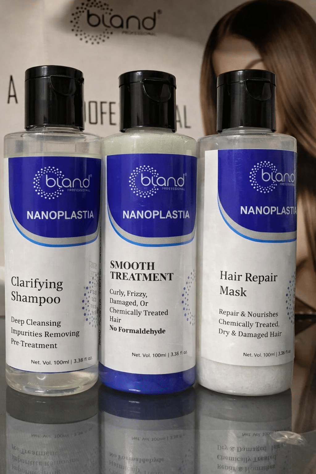 Bland Professional Nanoplastia Treatment Sample Kit